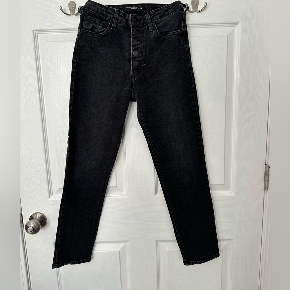 Just Black Straight Leg Denim